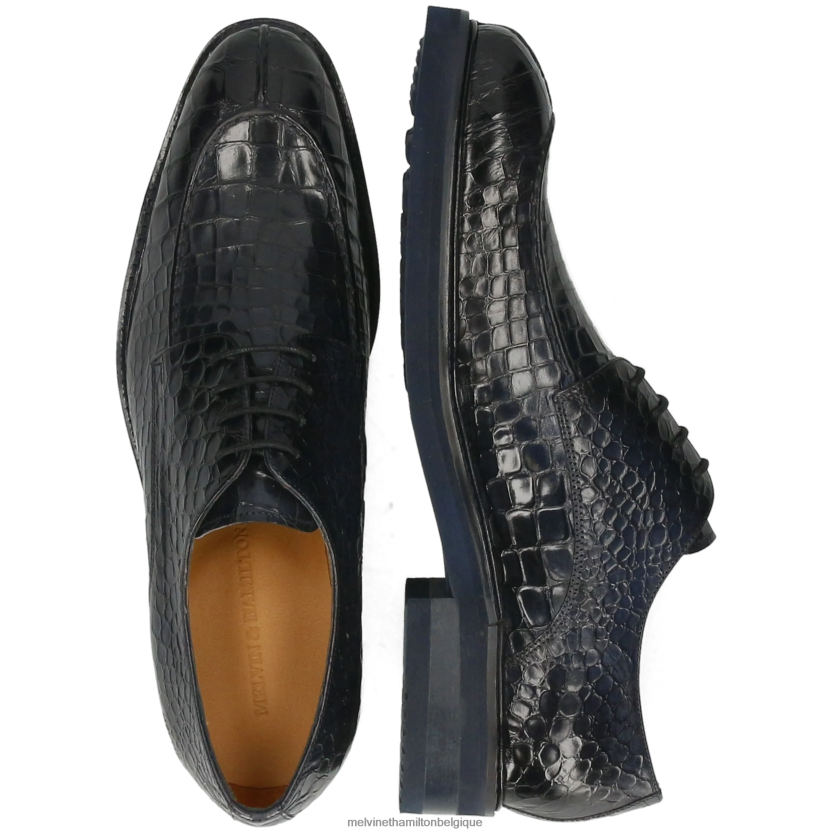 Melvin & Hamilton Hommes parker 1 R44228422 chaussures derby bleu