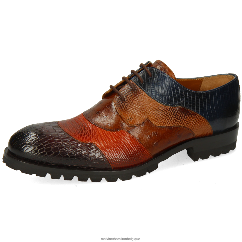 Melvin & Hamilton Hommes patrick 27 R44228362 chaussures derby multi