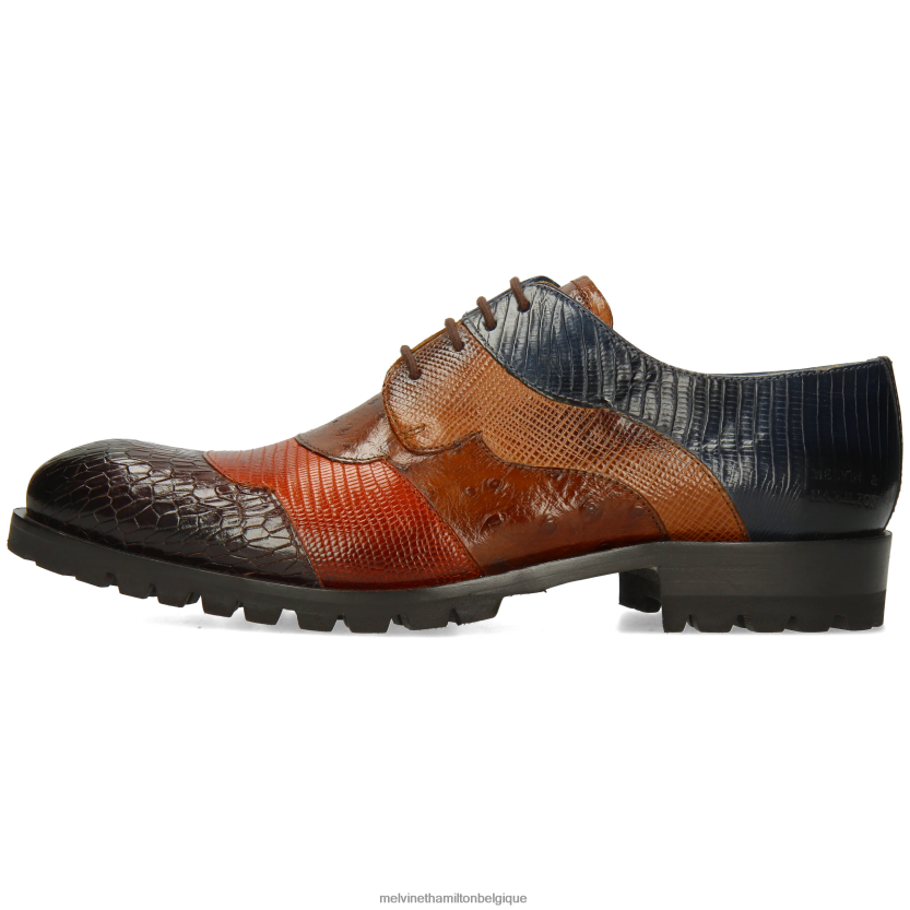 Melvin & Hamilton Hommes patrick 27 R44228362 chaussures derby multi