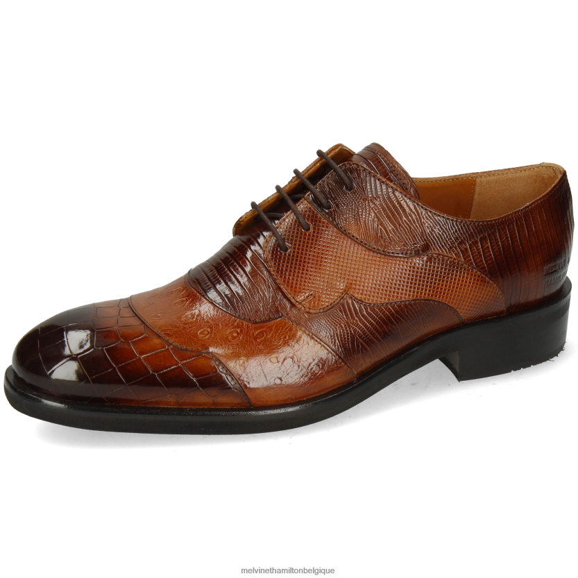 Melvin & Hamilton Hommes patrick 27 R44228534 chaussures derby brun