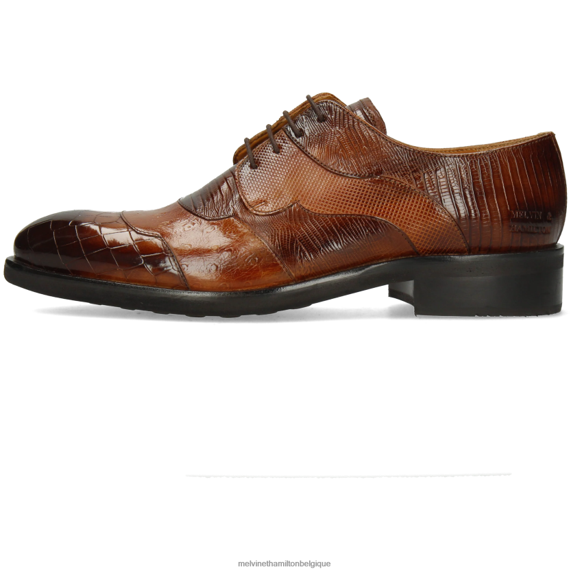 Melvin & Hamilton Hommes patrick 27 R44228534 chaussures derby brun