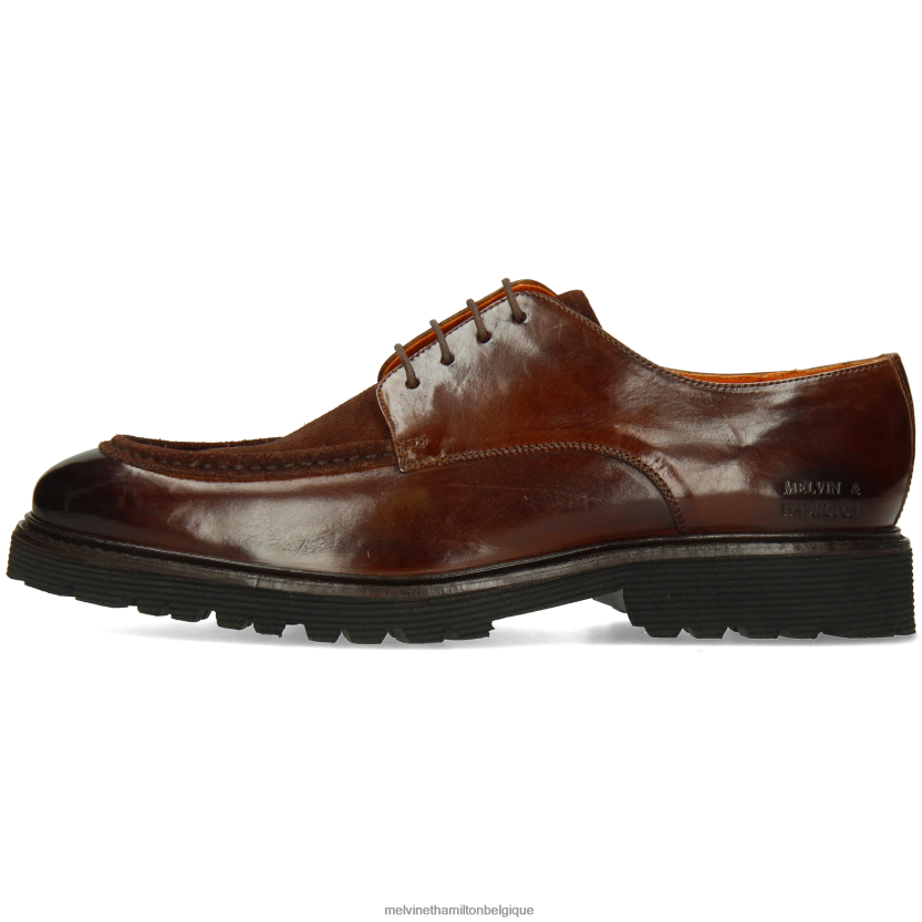 Melvin & Hamilton Hommes patrick 29 R44228371 chaussures derby brun