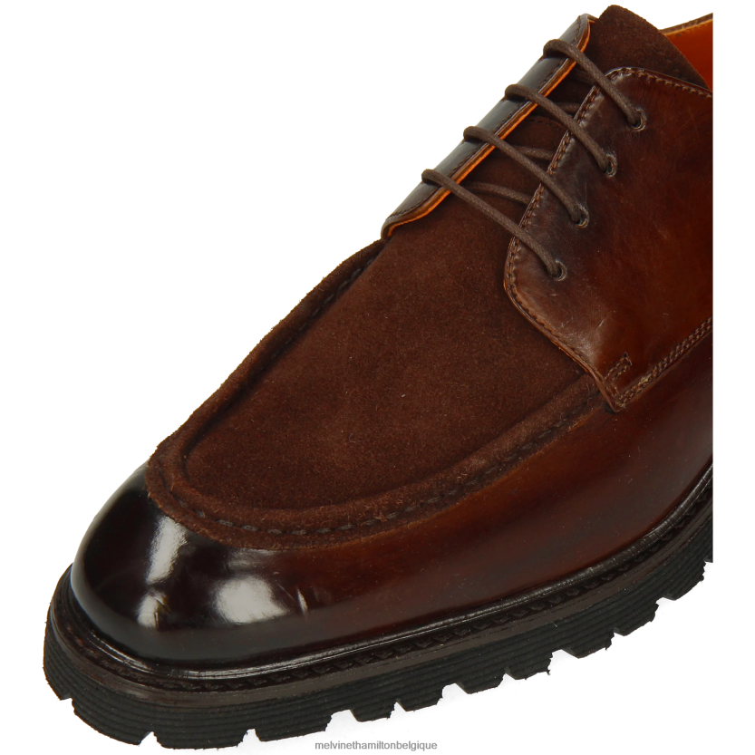 Melvin & Hamilton Hommes patrick 29 R44228371 chaussures derby brun
