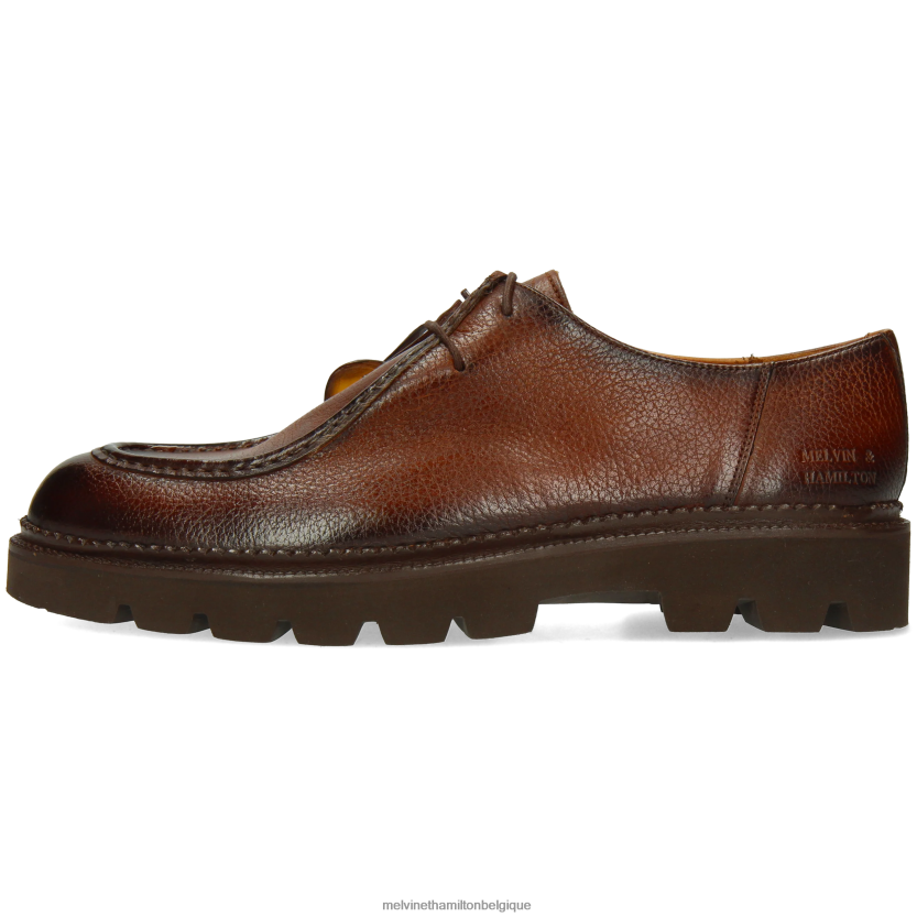 Melvin & Hamilton Hommes percer 10 R44228416 chaussures derby brun