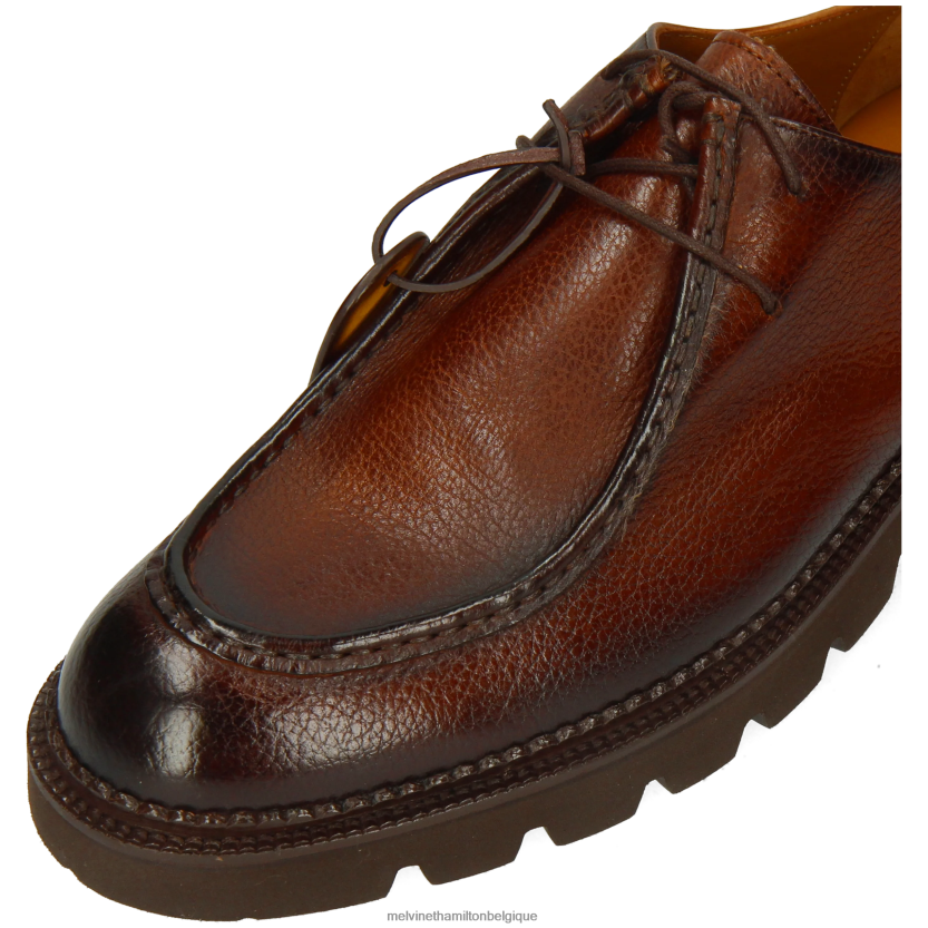 Melvin & Hamilton Hommes percer 10 R44228416 chaussures derby brun