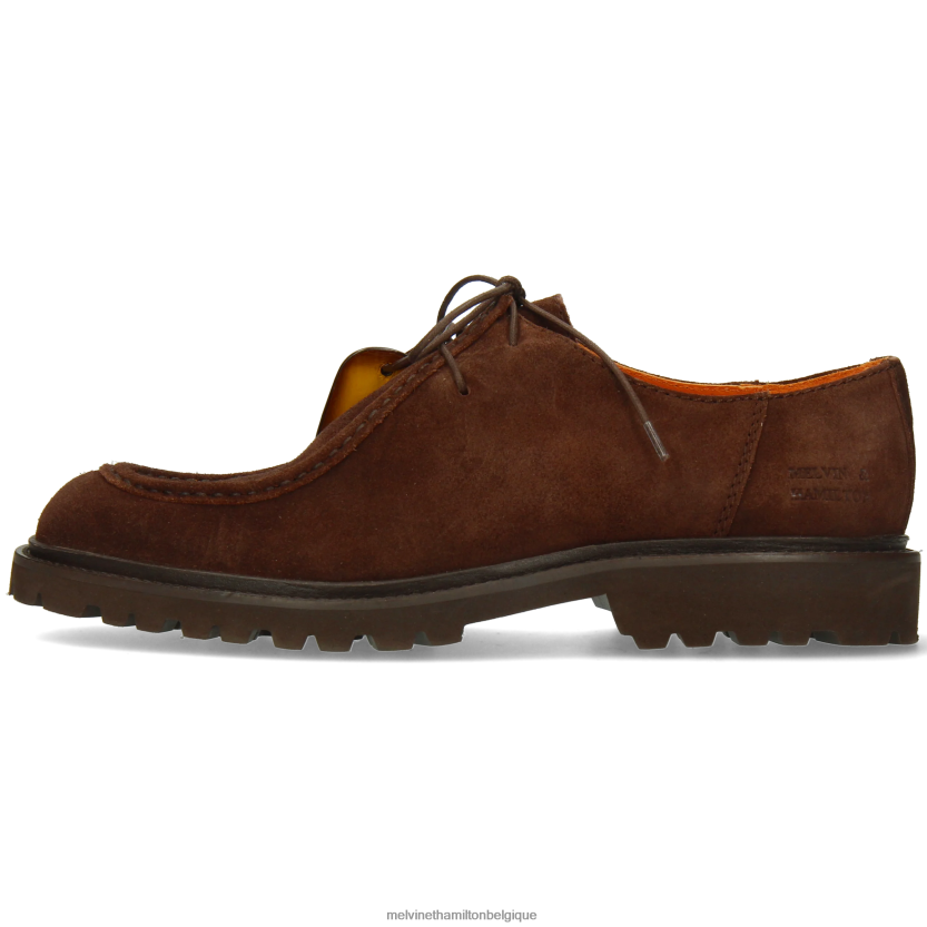 Melvin & Hamilton Hommes percer 10 R44228419 chaussures derby brun