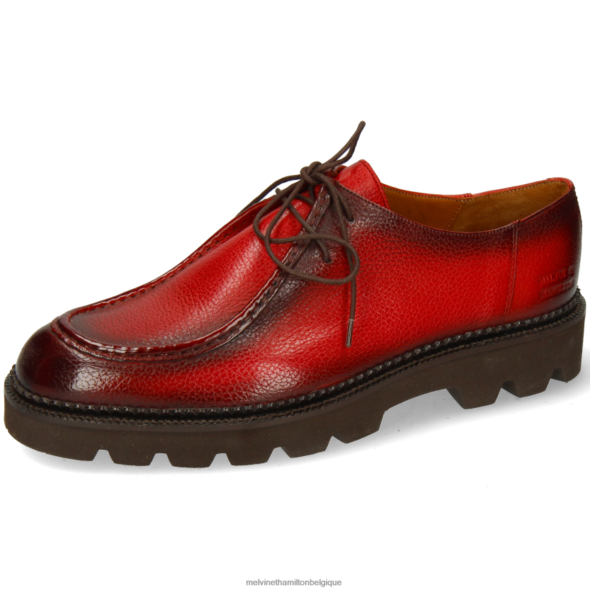 Melvin & Hamilton Hommes percer 10 R44228426 chaussures derby orange