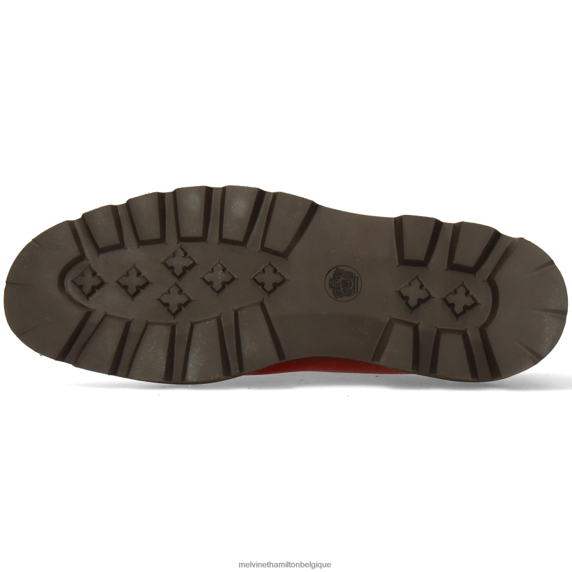 Melvin & Hamilton Hommes percer 10 R44228426 chaussures derby orange