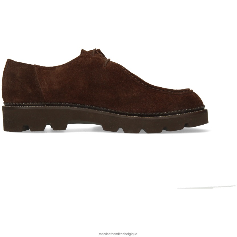 Melvin & Hamilton Hommes percer 10 R44228435 chaussures derby brun