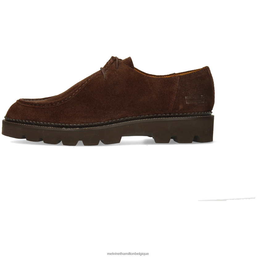 Melvin & Hamilton Hommes percer 10 R44228435 chaussures derby brun