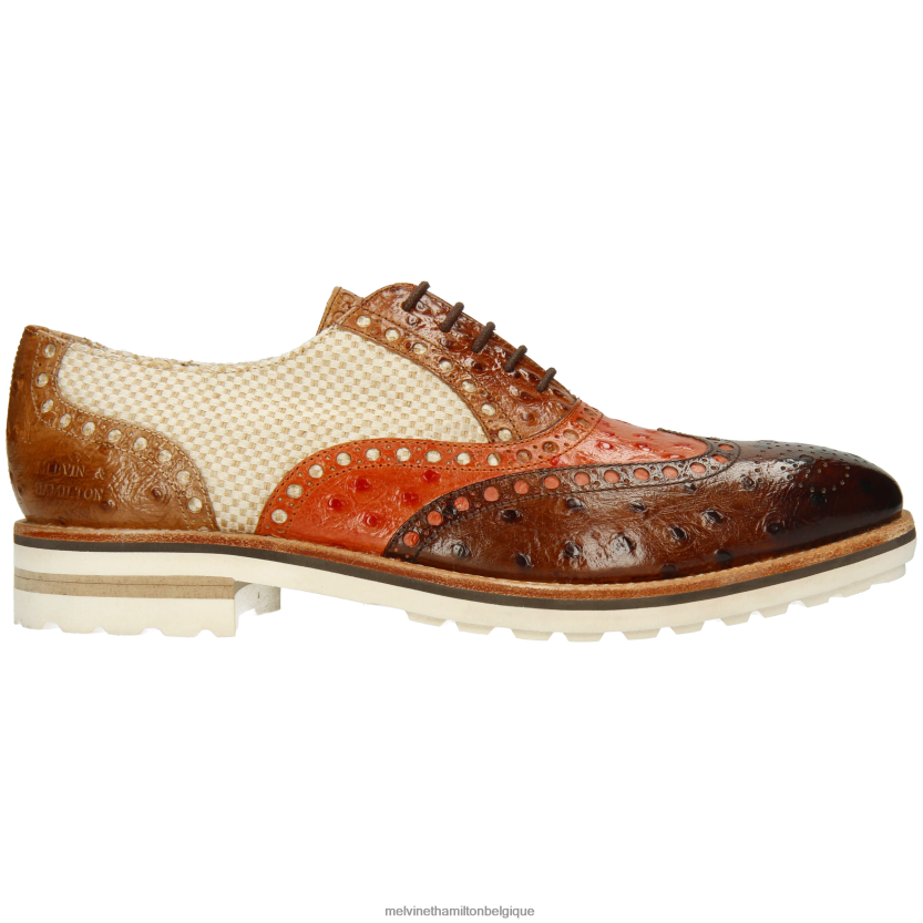 Melvin & Hamilton Hommes tome 26 R44228358 chaussures derby brun