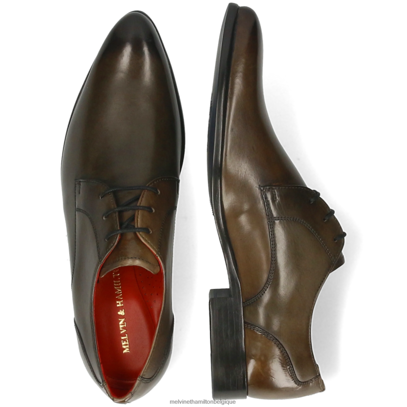 Melvin & Hamilton Hommes toni 1 R44228480 chaussures derby kaki