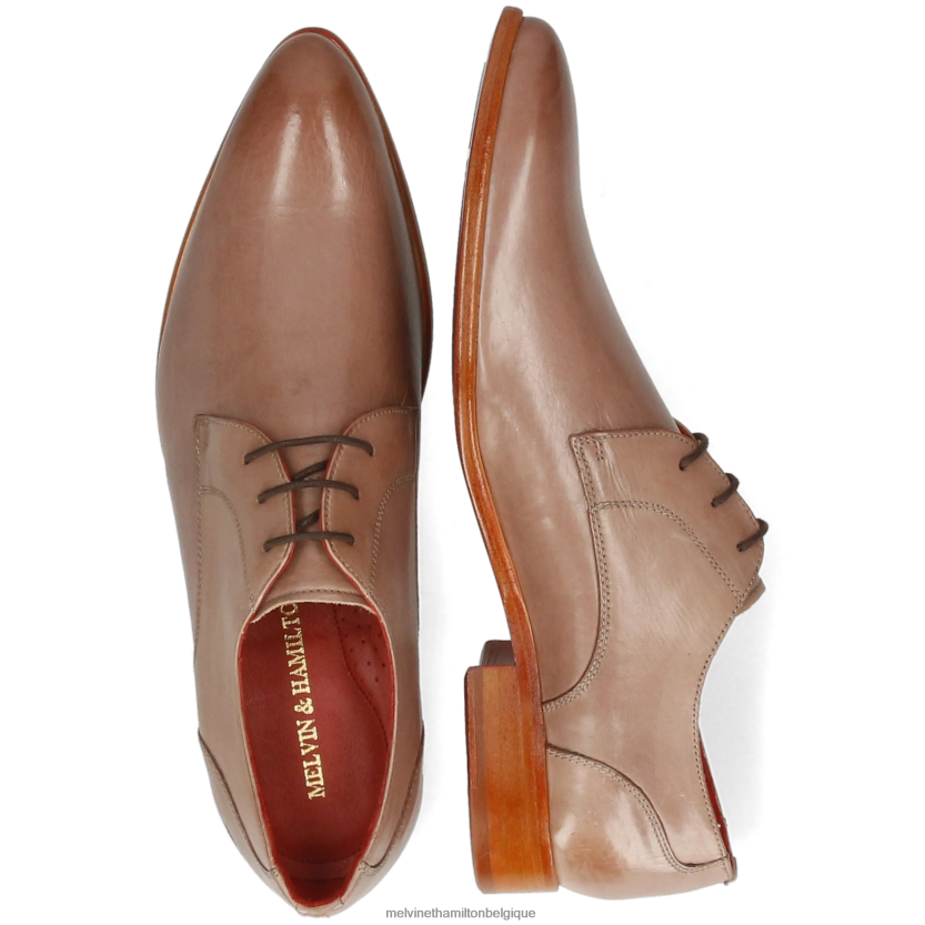 Melvin & Hamilton Hommes toni 1 R44228530 chaussures derby brun clair