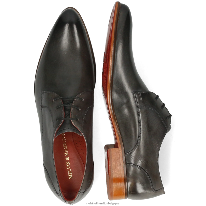 Melvin & Hamilton Hommes toni 1 R44228557 chaussures derby gris