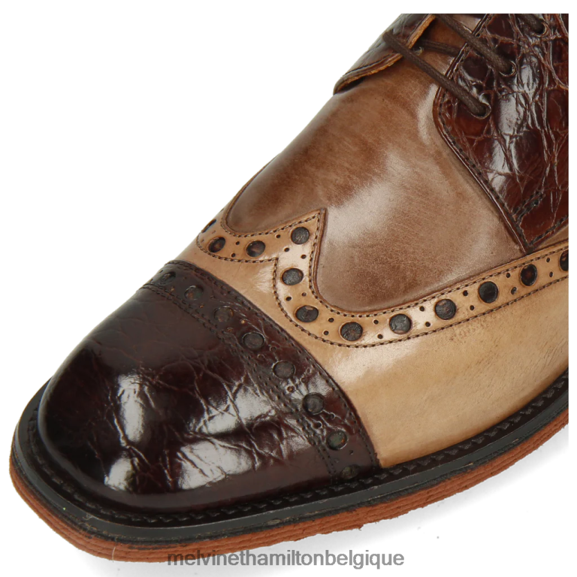 Melvin & Hamilton Hommes tourbillon 48 R44228542 chaussures derby brun