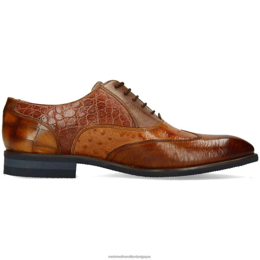 Melvin & Hamilton Hommes Bobby 3 R44228207 chaussures richelieu brun