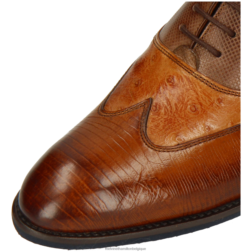 Melvin & Hamilton Hommes Bobby 3 R44228207 chaussures richelieu brun