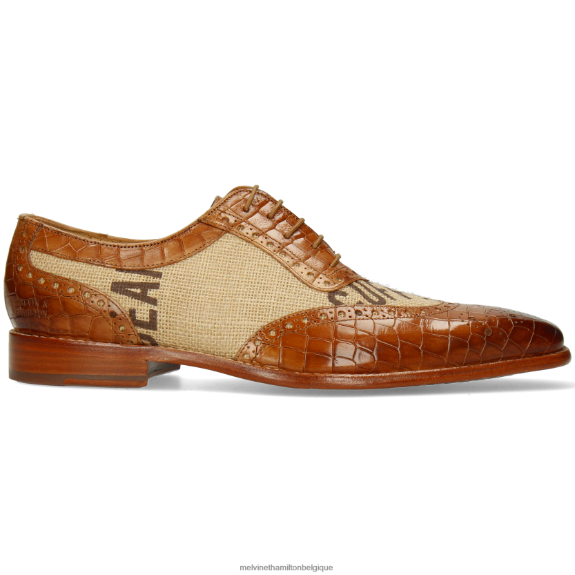 Melvin & Hamilton Hommes Clark 16 R44228183 chaussures richelieu beige