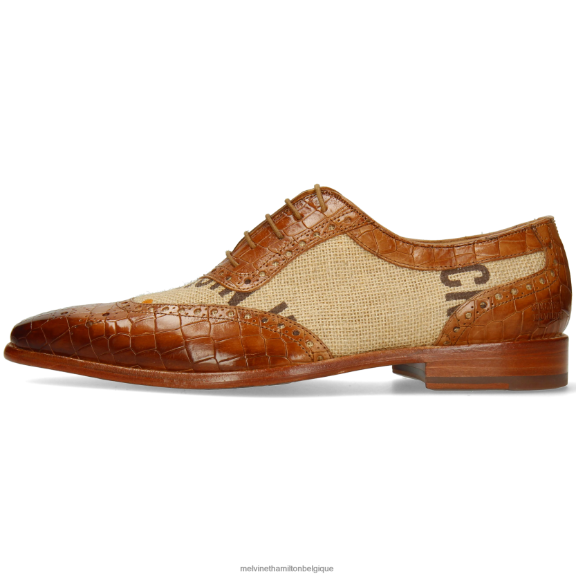 Melvin & Hamilton Hommes Clark 16 R44228183 chaussures richelieu beige