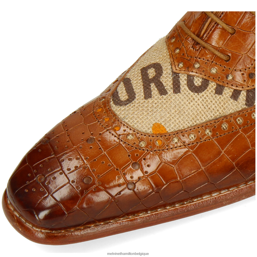 Melvin & Hamilton Hommes Clark 16 R44228183 chaussures richelieu beige