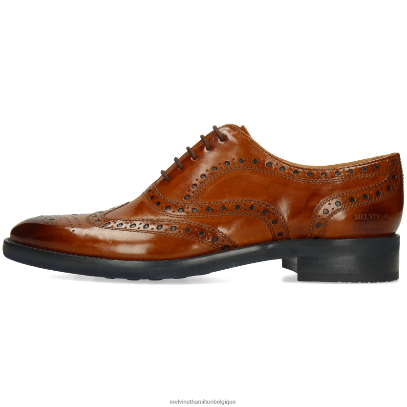 Melvin & Hamilton Hommes Clint 23 R44228161 chaussures richelieu brun