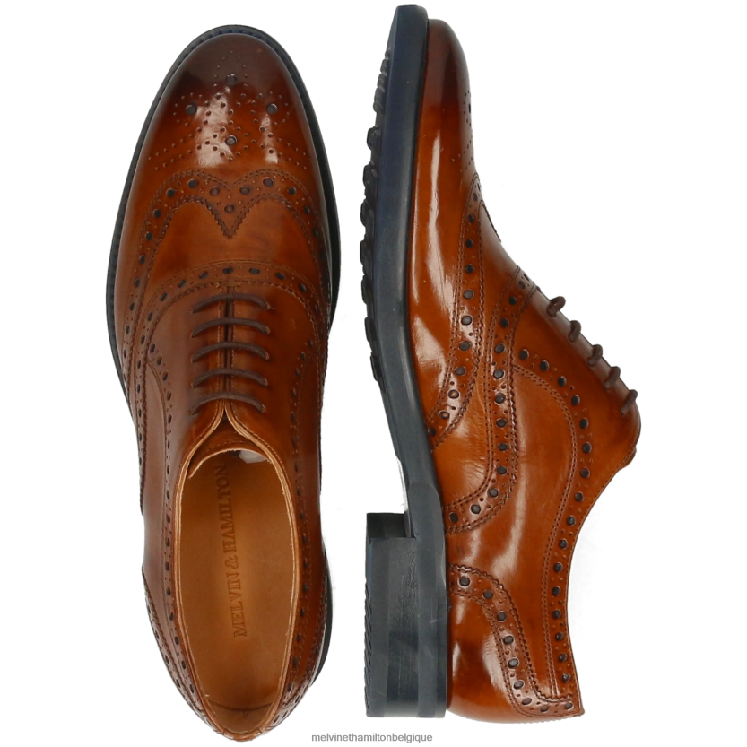 Melvin & Hamilton Hommes Clint 23 R44228161 chaussures richelieu brun
