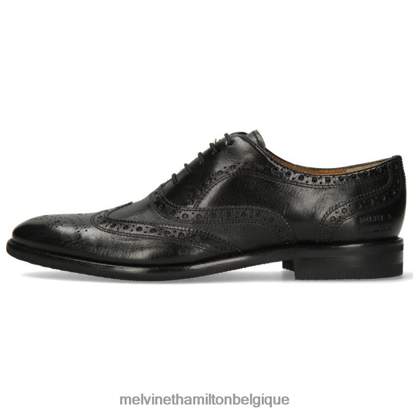 Melvin & Hamilton Hommes Clint 23 R44228206 chaussures richelieu noir