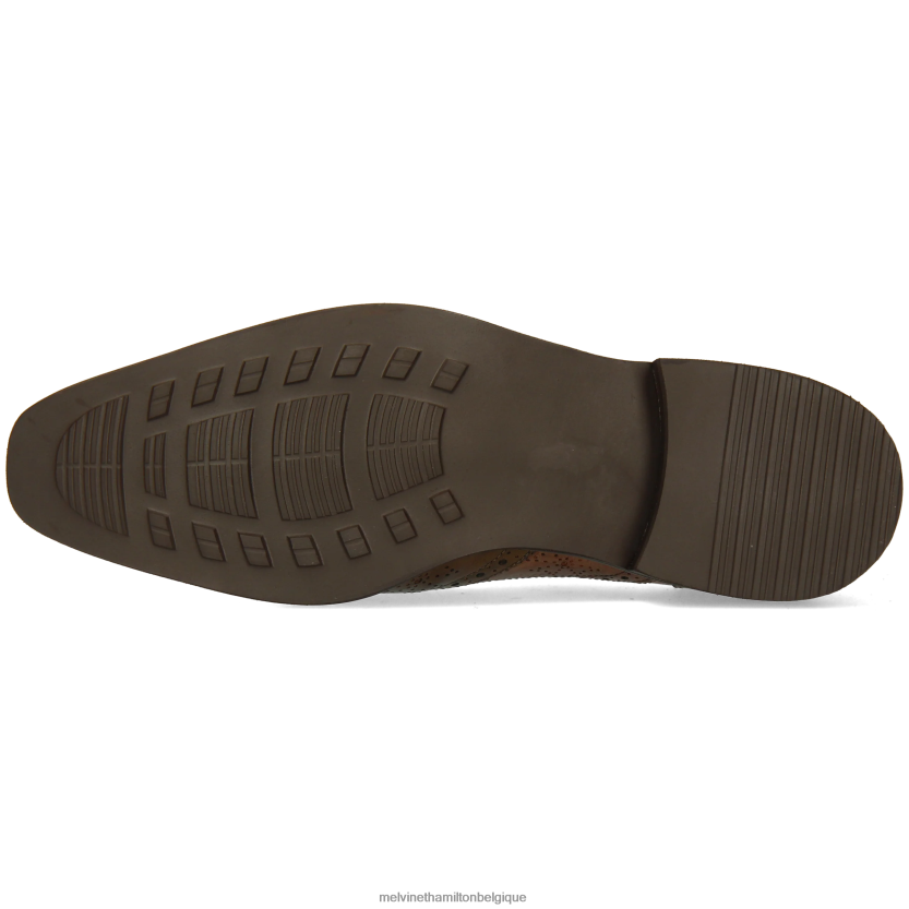 Melvin & Hamilton Hommes Jeff 28 R44228174 chaussures richelieu brun