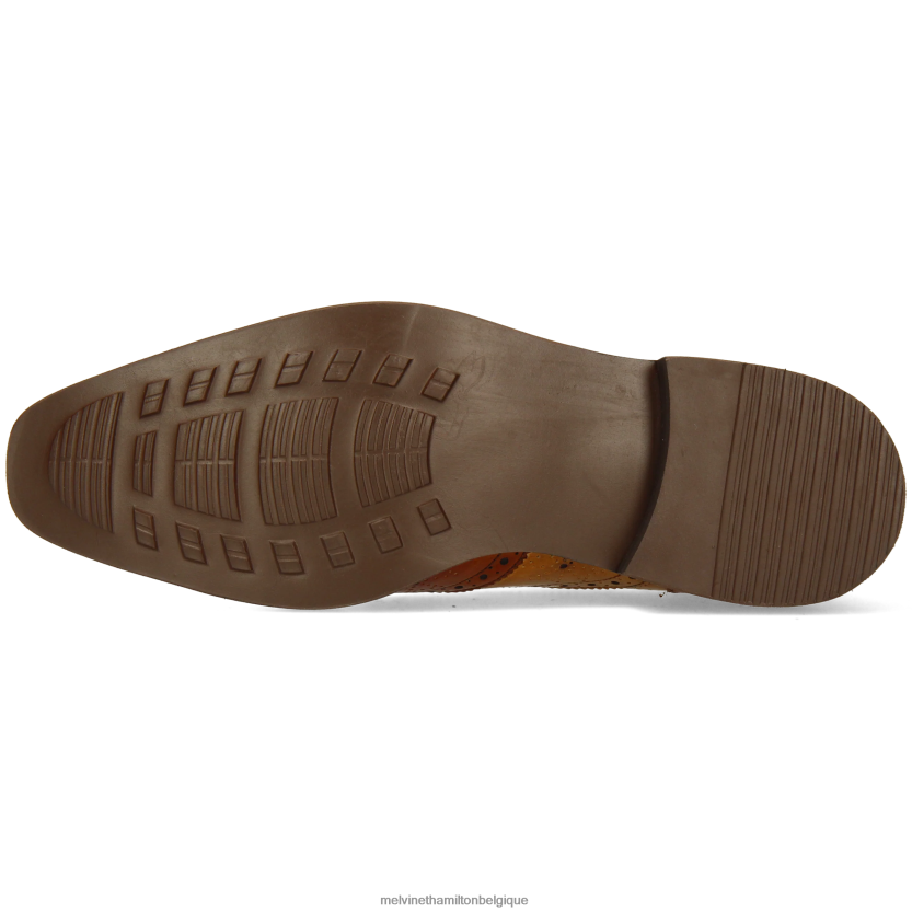 Melvin & Hamilton Hommes Jeff 28 R44228189 chaussures richelieu brun