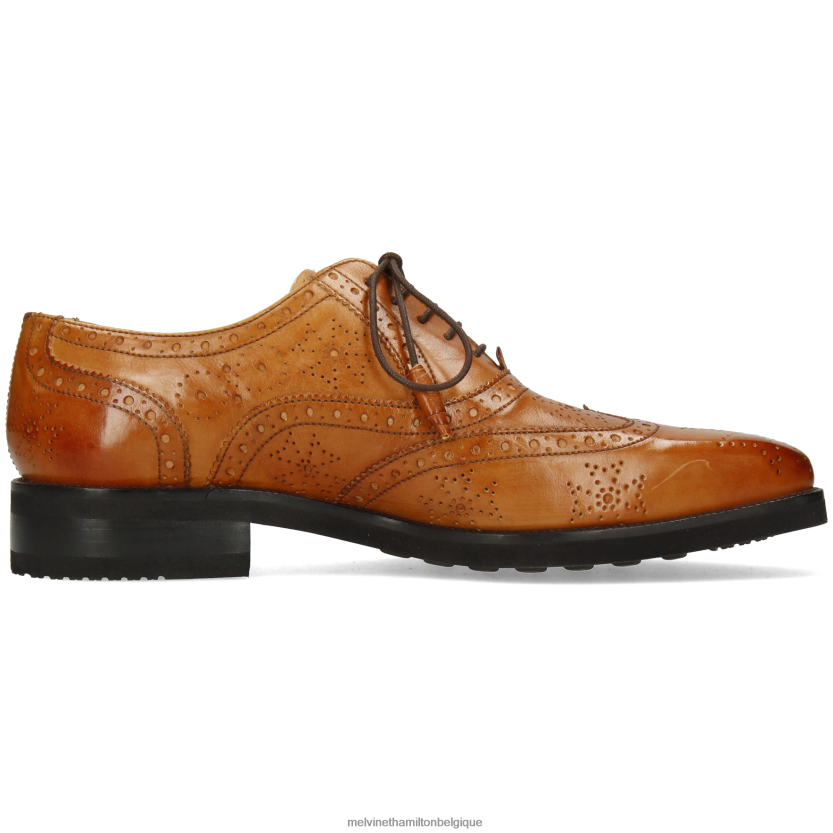 Melvin & Hamilton Hommes Jeff 28 R44228196 chaussures richelieu brun clair