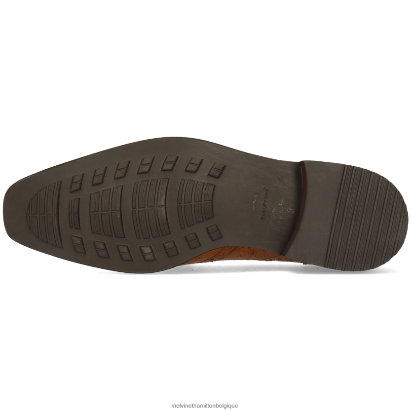 Melvin & Hamilton Hommes Jeff 28 R44228196 chaussures richelieu brun clair
