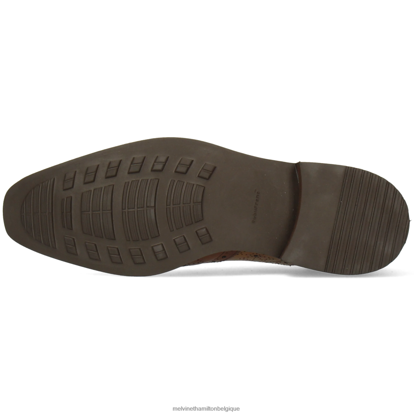 Melvin & Hamilton Hommes Jeff 28 R44228200 chaussures richelieu brun