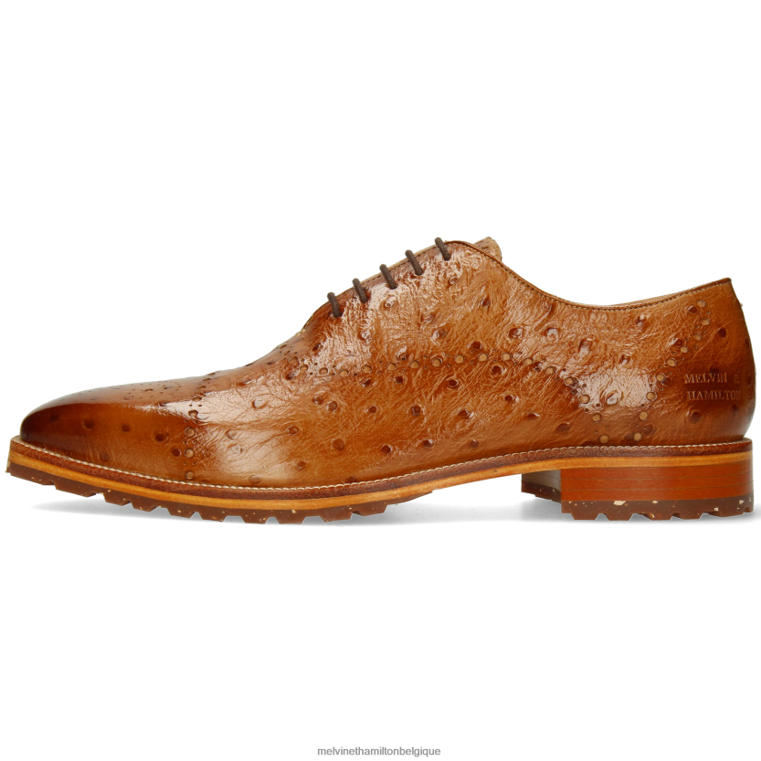Melvin & Hamilton Hommes Jeff 8 R44228193 chaussures richelieu brun
