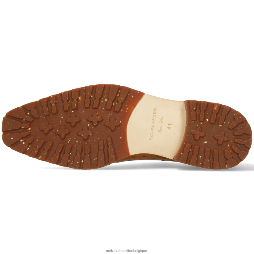 Melvin & Hamilton Hommes Jeff 8 R44228193 chaussures richelieu brun