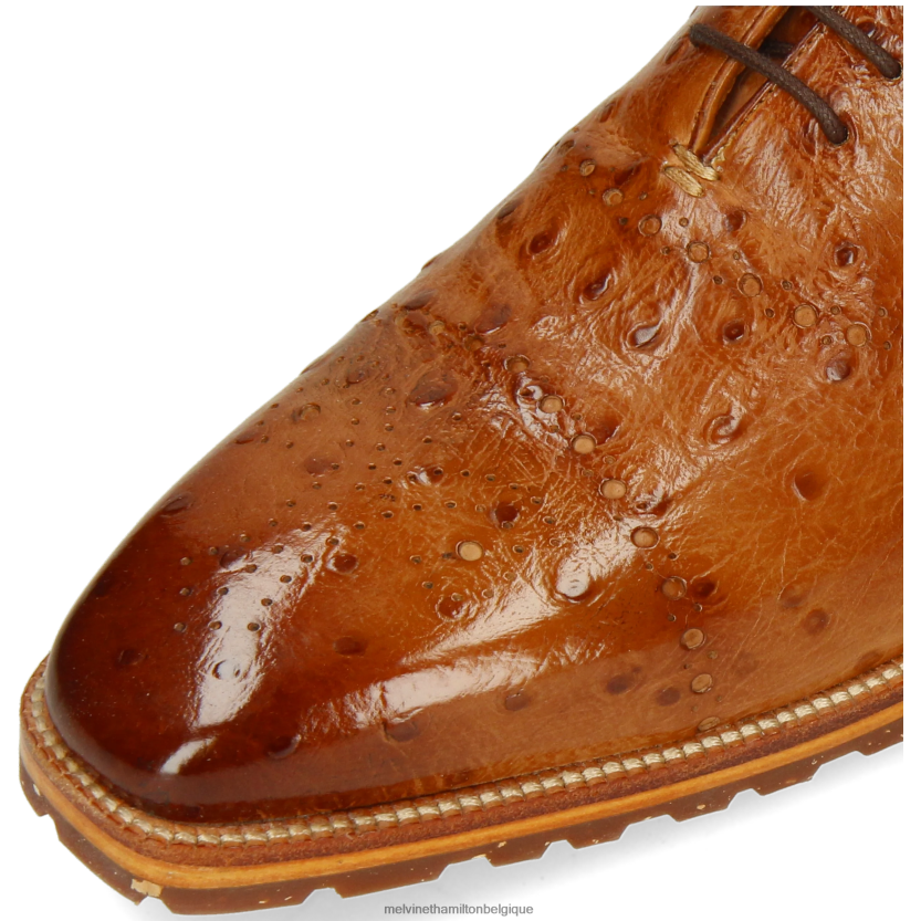 Melvin & Hamilton Hommes Jeff 8 R44228193 chaussures richelieu brun