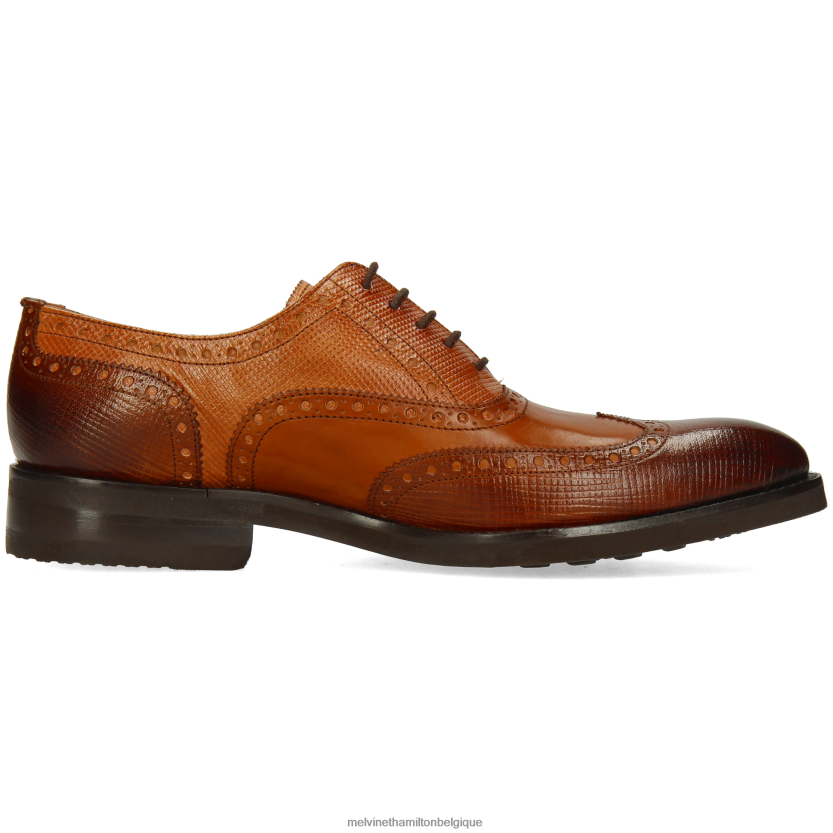 Melvin & Hamilton Hommes Kane 36 R44228211 chaussures richelieu brun