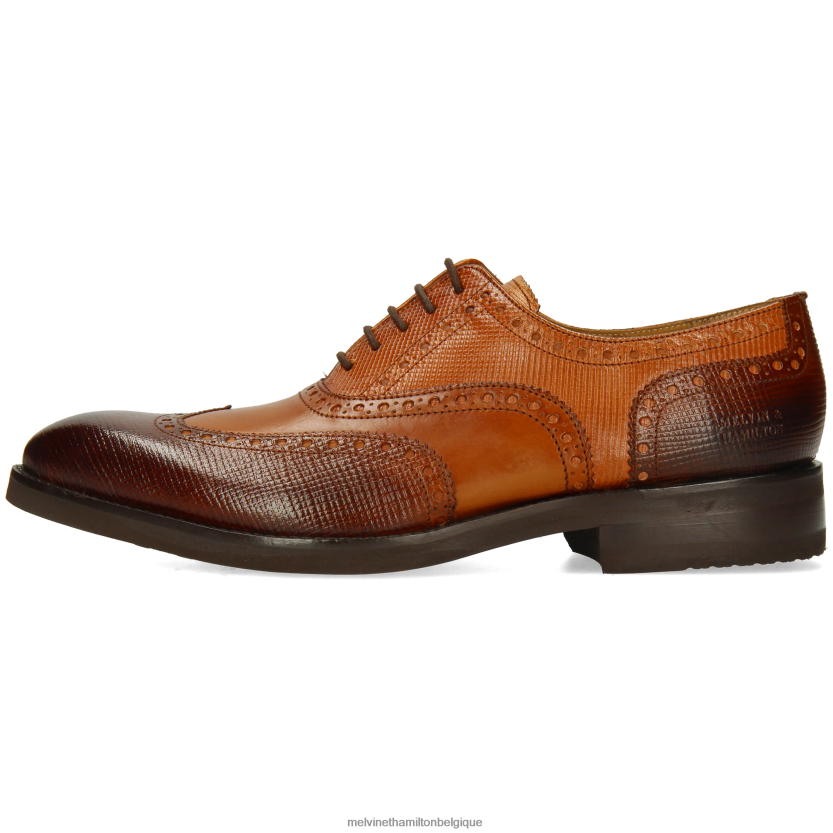 Melvin & Hamilton Hommes Kane 36 R44228211 chaussures richelieu brun