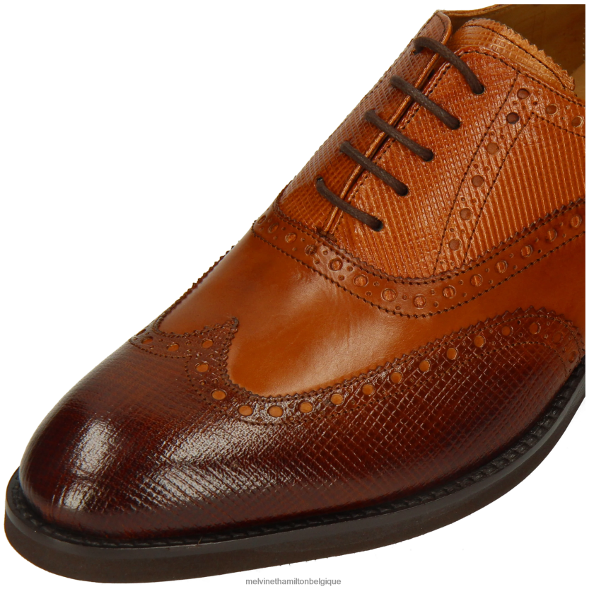 Melvin & Hamilton Hommes Kane 36 R44228211 chaussures richelieu brun
