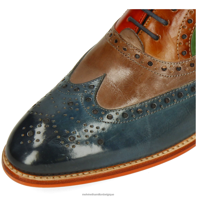 Melvin & Hamilton Hommes Kane 38 R44228178 chaussures richelieu multi