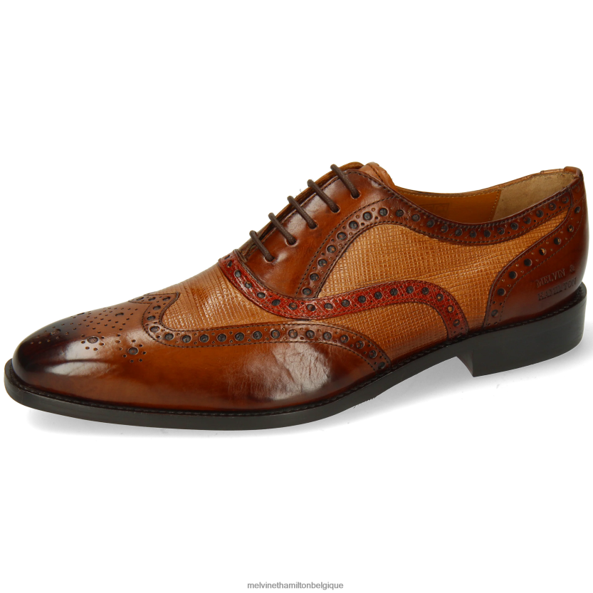 Melvin & Hamilton Hommes Léonard 21 R44228186 chaussures richelieu brun