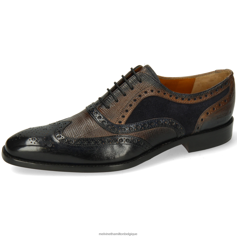 Melvin & Hamilton Hommes Léonard 21 R44228194 chaussures richelieu multi