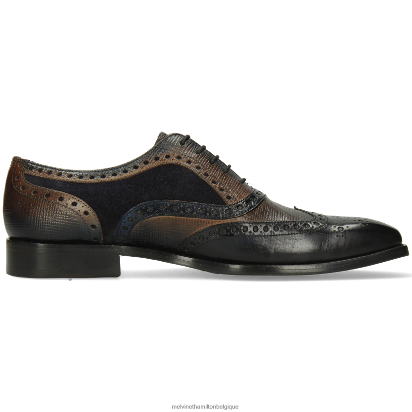 Melvin & Hamilton Hommes Léonard 21 R44228194 chaussures richelieu multi