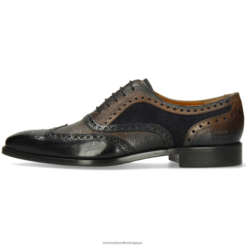 Melvin & Hamilton Hommes Léonard 21 R44228194 chaussures richelieu multi