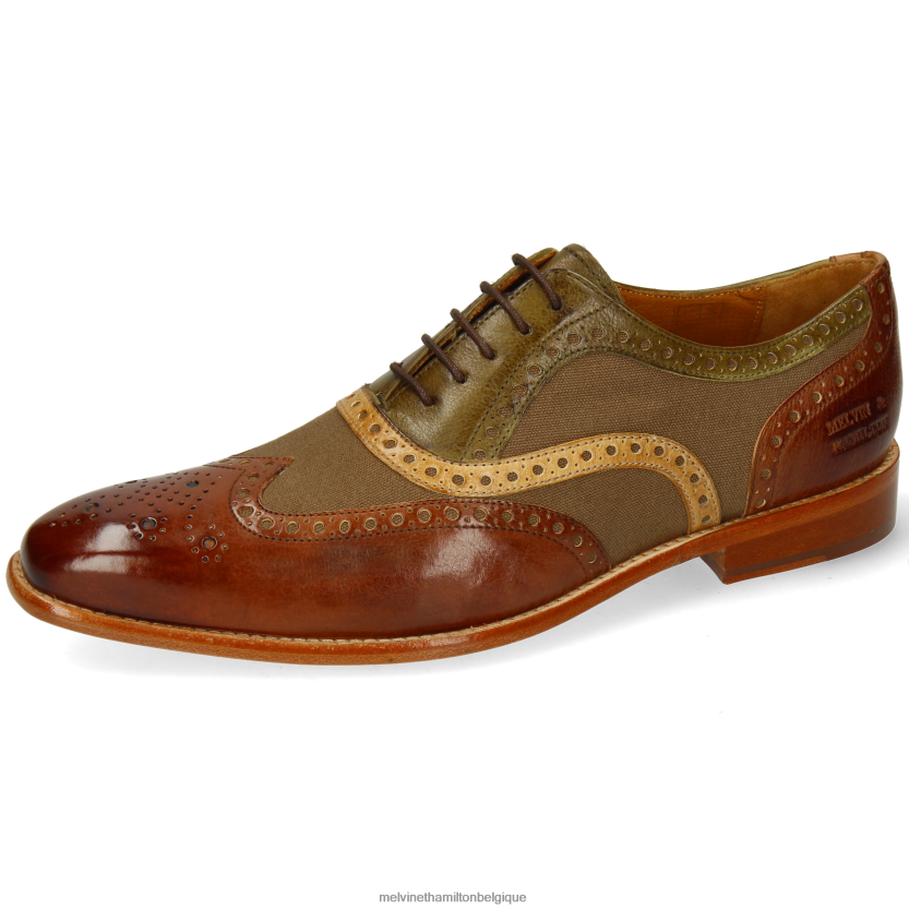 Melvin & Hamilton Hommes Léonard 21 R44228195 chaussures richelieu multi