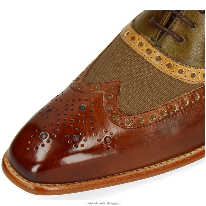 Melvin & Hamilton Hommes Léonard 21 R44228195 chaussures richelieu multi