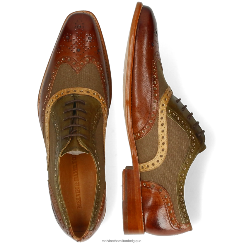 Melvin & Hamilton Hommes Léonard 21 R44228195 chaussures richelieu multi