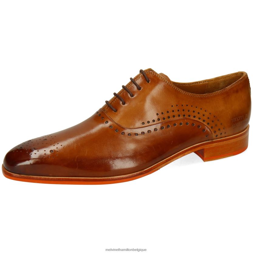 Melvin & Hamilton Hommes Louis 41 R44228157 chaussures richelieu brun
