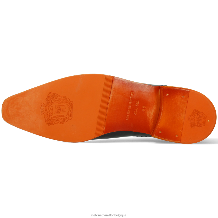 Melvin & Hamilton Hommes Louis 41 R44228163 chaussures richelieu bleu