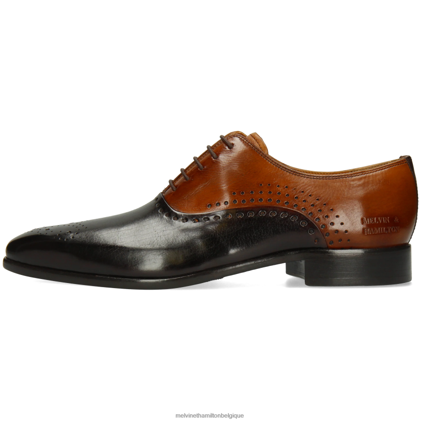 Melvin & Hamilton Hommes Louis 41 R44228188 chaussures richelieu brun