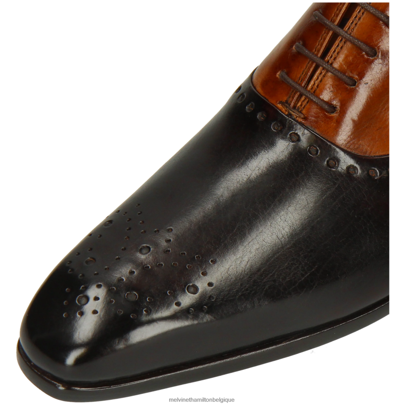 Melvin & Hamilton Hommes Louis 41 R44228188 chaussures richelieu brun